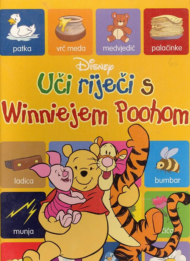Uči riječi s Winnijem Poohom
