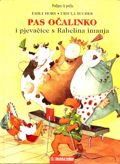 Pas očalinko i pjevačice s rahelina imanja
