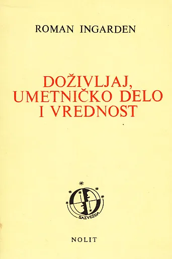 Doživljaj, umetničko delo i vrednost