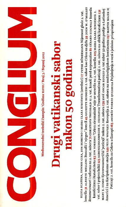 Concilium 3/2012. Drugi vatikanski sabor