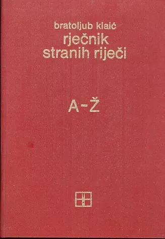 Rječnik stranih riječi A-Ž