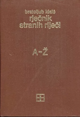 Rječnik stranih riječi A-Ž