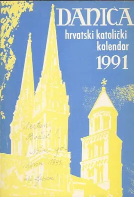 Danica - hrvatski katolički kalendar 1991