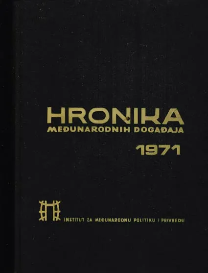 Hronika međunarodnih događaja 1971.