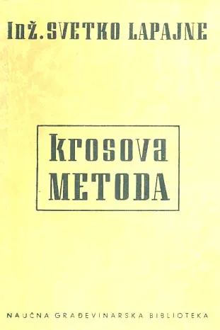 Krosova metoda za statičko računanje
