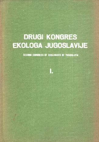 Drugi kongres ekologa Jugoslavije, sv. 1-2