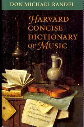 Harvard Concise Dictionary of Music