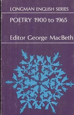 Poetry 1900 to 1965