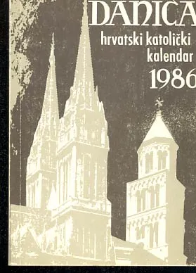 Danica - hrvatski katolički kalendar 1986