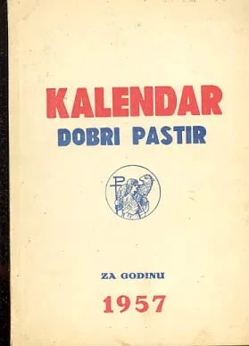 Kalendar Dobri pastir 1957