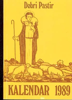 Kalendar Dobri pastir 1989