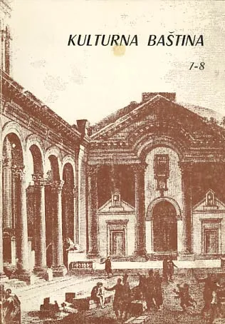 Kulturna baština, br. 7-8/1978