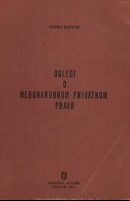 Ogledi o međunarodnom privatnom pravu