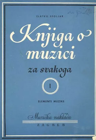 Knjiga o muzici za svakoga - I. elementi muzike; II. Registar stručnih pojmova