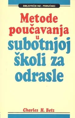 Metode poučavanja u subotnjoj školi za odrasle