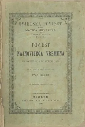 Poviest najnovijega vremena od godine 1815. do godine 1878.
