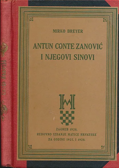 Antun Conte Zaninović i njegovi sinovi
