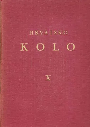 Hrvatsko kolo, knjiga X