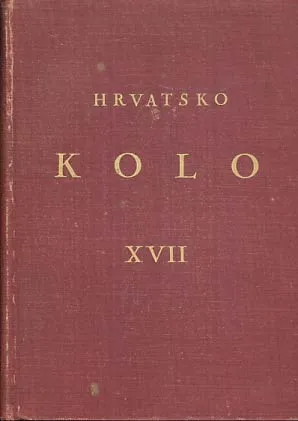 Hrvatsko kolo, knjiga XVII/1936