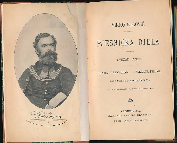 Pjesnička djela, sv. 3. Drama: Frankopan - Izabrane pjesme