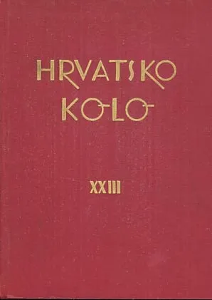 Hrvatsko kolo, knjiga XXIII/1942