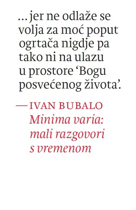 Minima varia: mali razgovori s vremenom