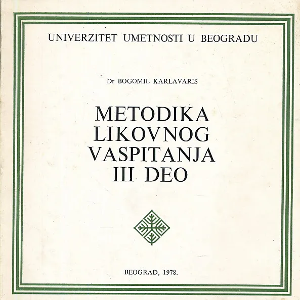 Metodika likovnog vaspitanja III deo