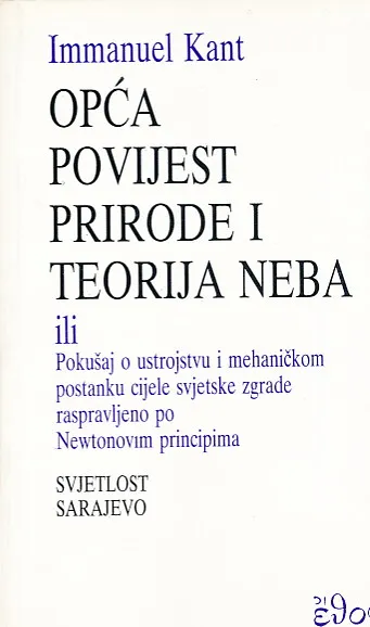 Opća povijest prirode i teorije neba