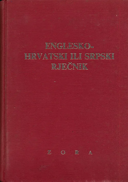 Englesko-hrvatski rječnik