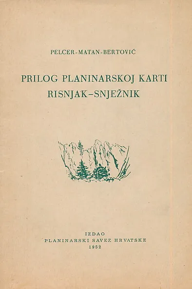 Prilog planinskoj karti Risnjak-Snježnik