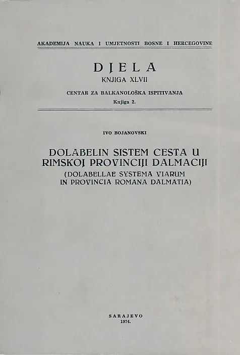 Dolabelin sistem cesta u rimskoj provinciji Dalmaciji