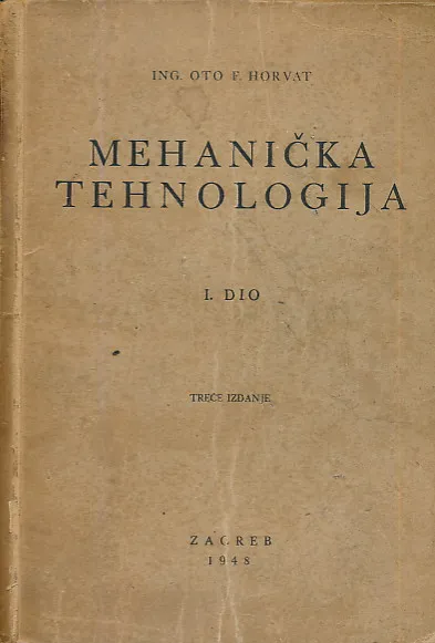 Mehanička tehnologija, sv. 1-3