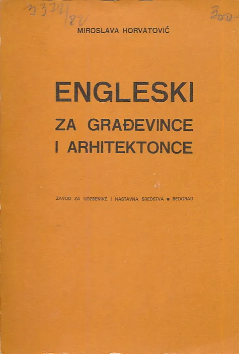 Engleski za građevince i arhitektonce