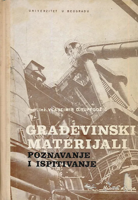 Građevinski materijali: poznavanje i ispitivanje