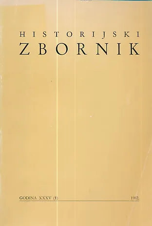 Historijski zbornik, 1/1982