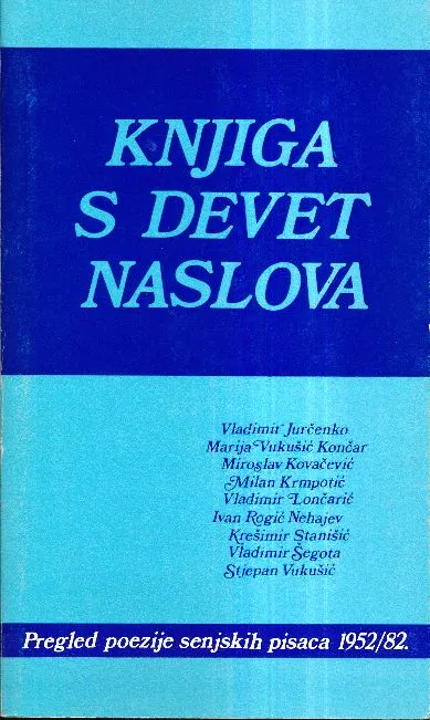Senjsko književno ognjište 1 - Knjiga s devet naslova