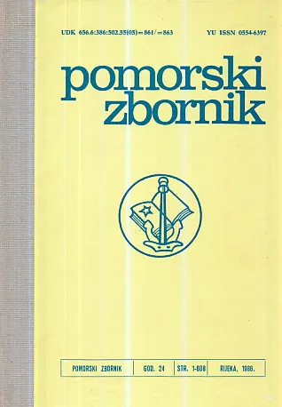Pomorski zbornik, knjiga 24/1986