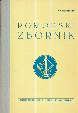 Pomorski zbornik, knjiga 19/1981