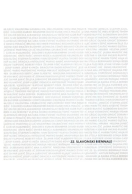 22. slavonski biennale 2010. - 2011.