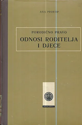 Porodično pravo - Odnosi roditelja i djece