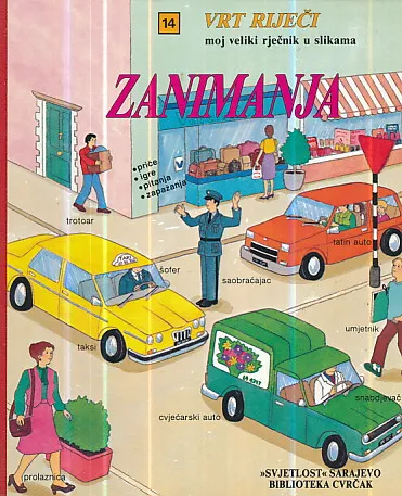 Vrt riječi - Zanimanja