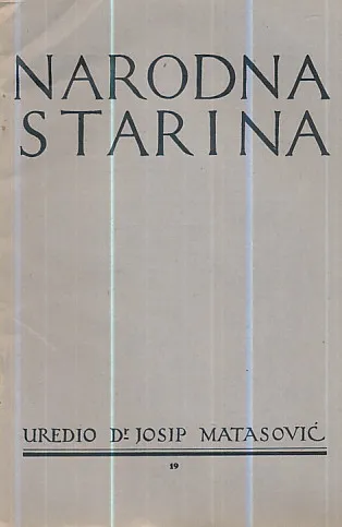 Narodna starina, 19/1929