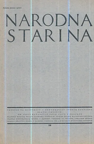 Narodna starina, 28/1932