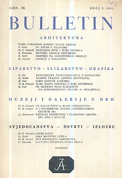 Bulletin JAZU 3/1961