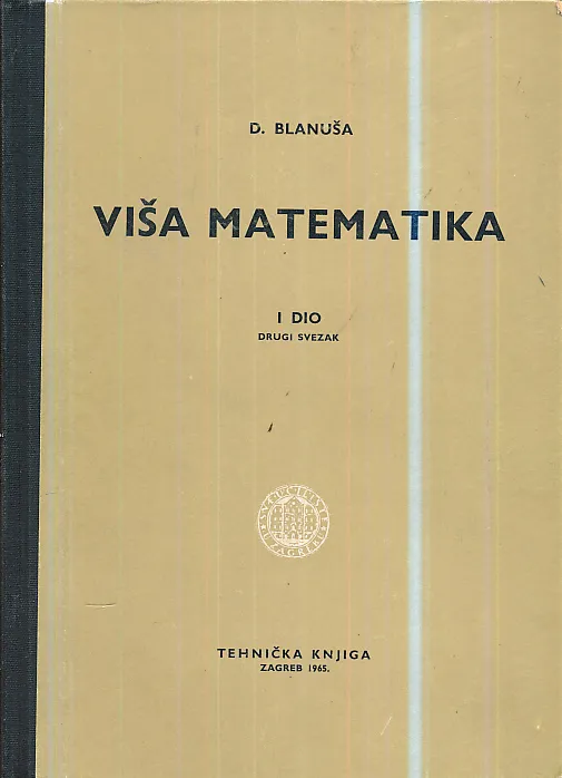 Viša matematika, I dio, drugi svezak