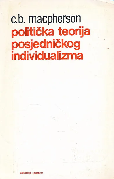 Politička teorija posjedničkog individualizma
