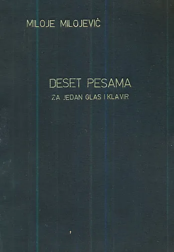 Deset pesama za jedan glas i klavir
