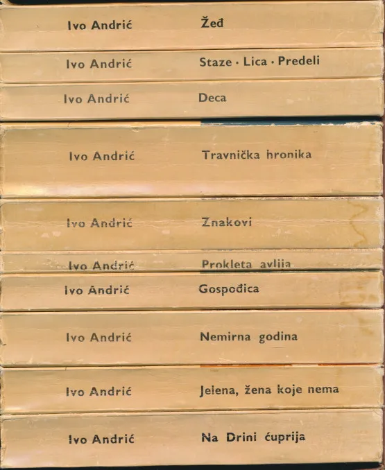 Sabrana djela Ive Andrića 1 - 10