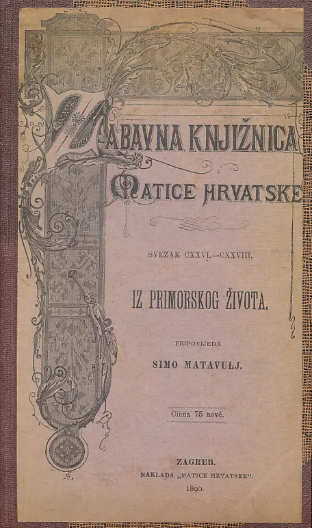 Iz primorskog života : pripovijetke