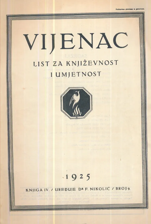 Vijenac br. 9/1925